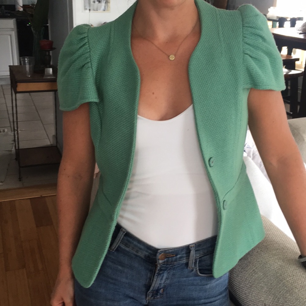 Never worn short sleeve blazer